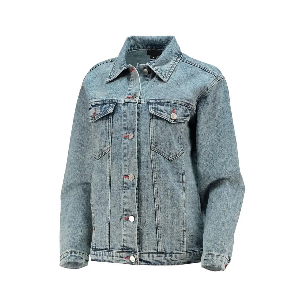 Full-Button Denim Jacket Full-Button Denim Jacket