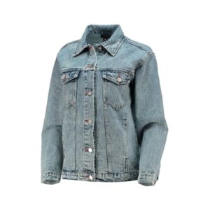 Full-Button Denim Jacket