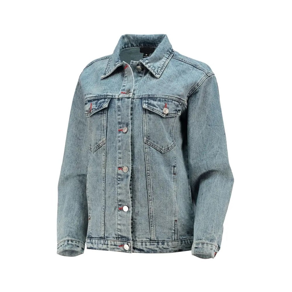 Full-Button Denim Jacket